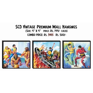 SCD VINTAGE WALL HANGINGS 